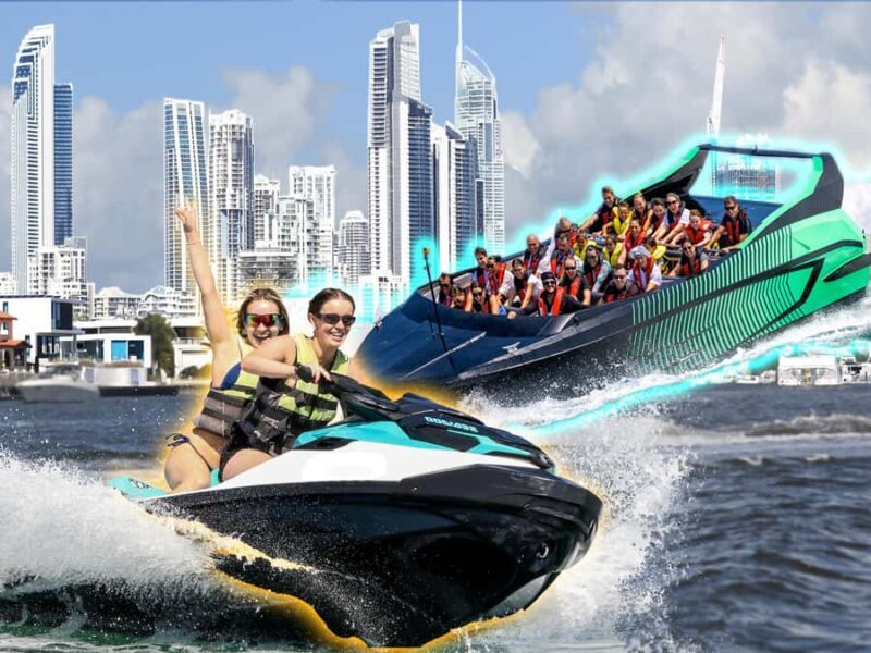 Surfers Paradise: Jet Ski and Jetboat Package - Price and Value