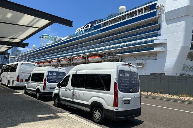 Sydney Airport to Sydney CBD shared ride seat in vehicle shuttle transfer - Timing and Duration