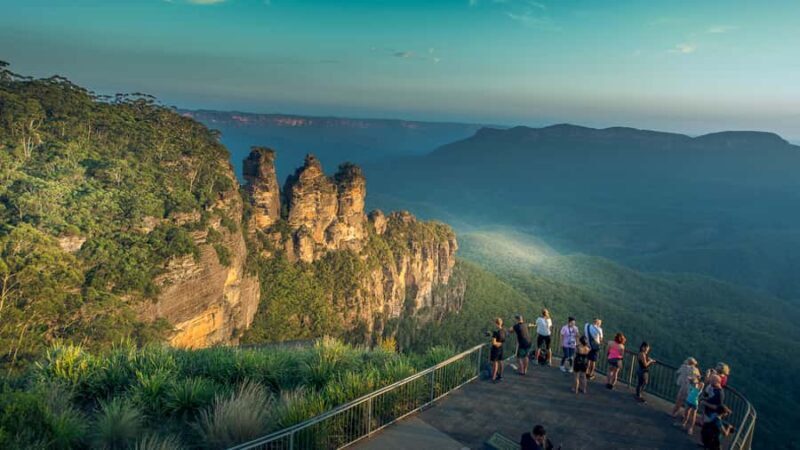 Sydney: Blue Mountains Late Start Tour with Walks & Wildlife - Wentworth Falls