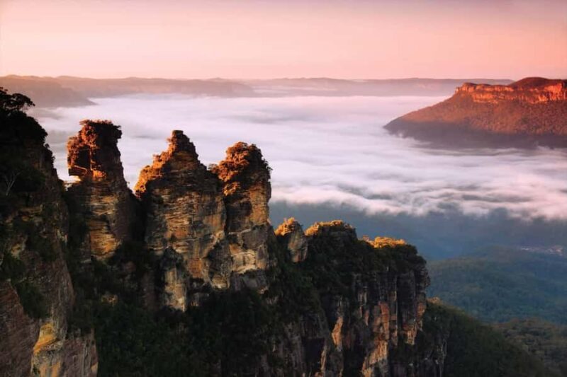 Sydney: Blue Mountains National Park Tour with River Cruise - Scenic Lookouts and Bushwalks: Wentworth or Katoomba Falls