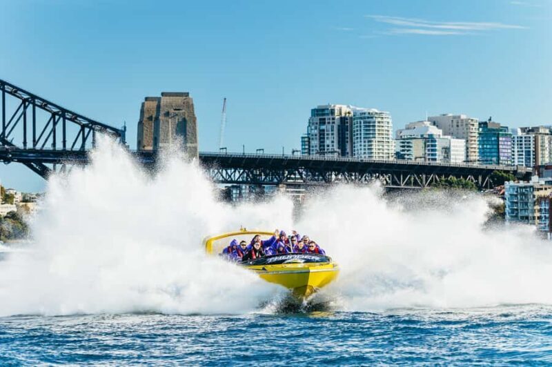 Sydney Harbour: Thunder Thrill Jet Boat Ride - The Experience in Detail