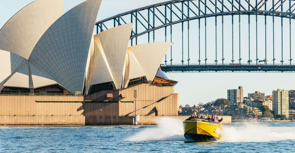 Sydney Harbour: Thunder Thrill Ride - Booking Details
