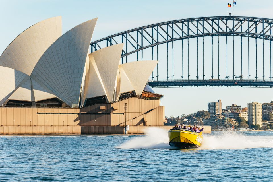 Sydney Harbour: Thunder Thrill Ride - Inclusions