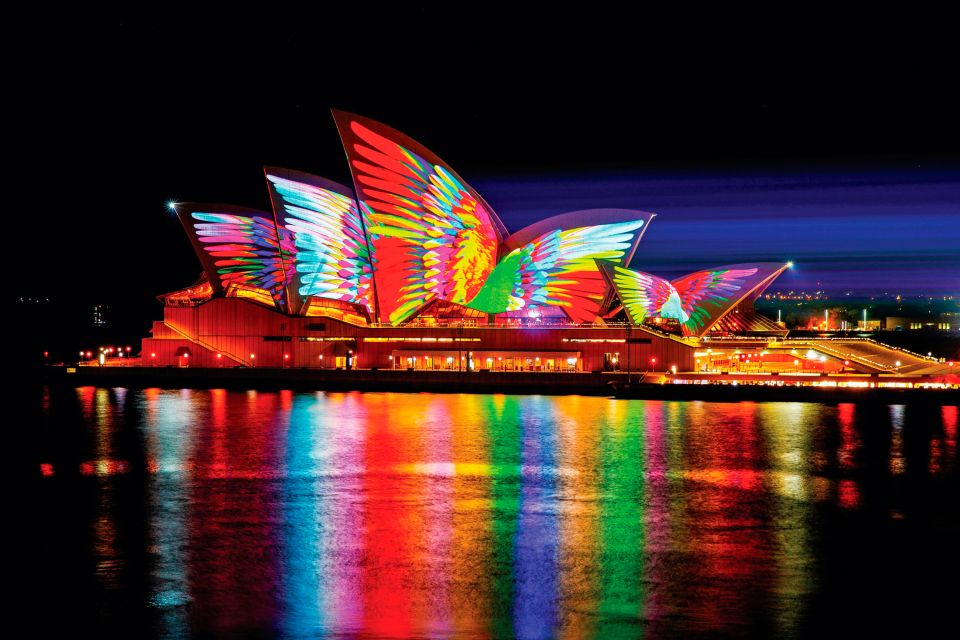 Sydney: Intimate Vivid Harbour Cruise With Canapes - Cruise Description