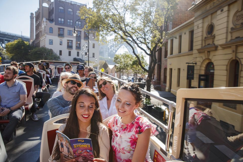 Sydney: Open-Top Bus Hop-On Hop-Off Sightseeing Tour - Key Points