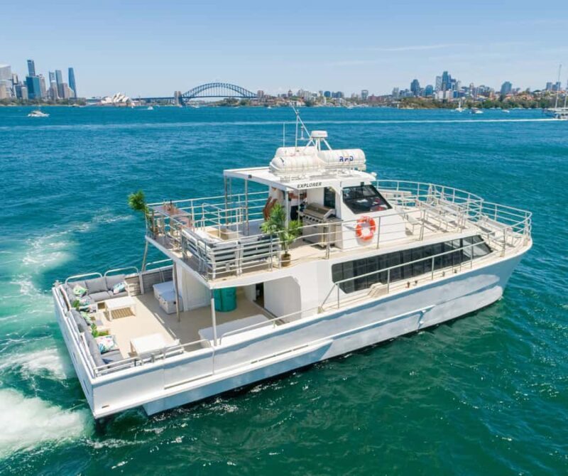Sydney: Premium Catamaran Vivid Cruise with Welcome Drink - An Overview of the Experience  