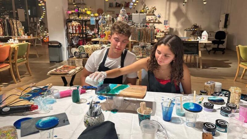 Sydney: Resin Art Classes - Cheeseboards & Coasters - An In-Depth Look at the Resin Art Experience in Sydney