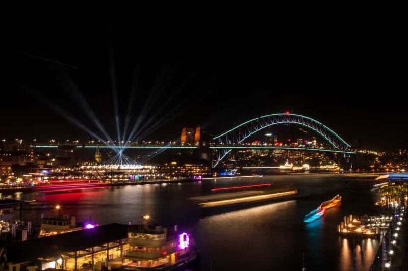 Sydney: Vivid Festival of Light Harbor Cruise with Dinner - The Sum Up