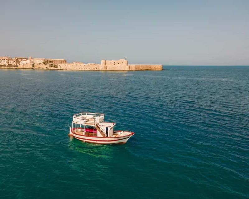 Syracuse: Boat Trip with Lunch, Wine, and Swimming Stops - Key Points