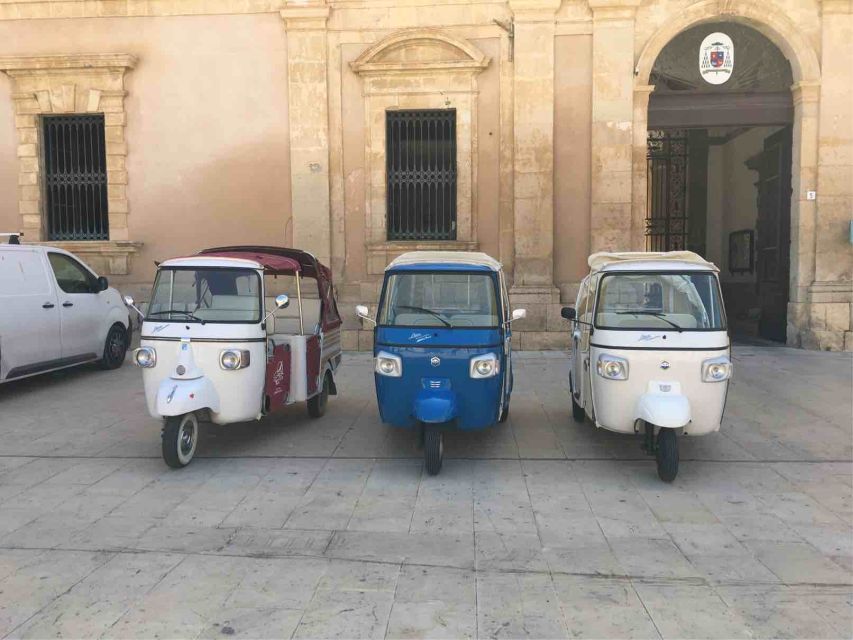 Syracuse: Private Tour of Ortygia on a Tuk Tuk - Booking and Cancellation Policy