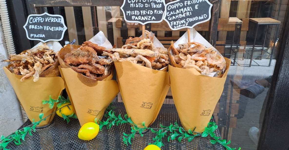 Syracuse: Street Food Walking Tour in Ortigia With Tastings - Tasting Menu Details