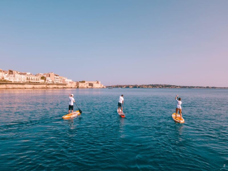 Syracuse: SUP Excursion Between the Caves and Ortigia - Meeting and Preparation
