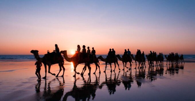 Taghazout Sunset Camel Ride - Moroccan Mint Tea