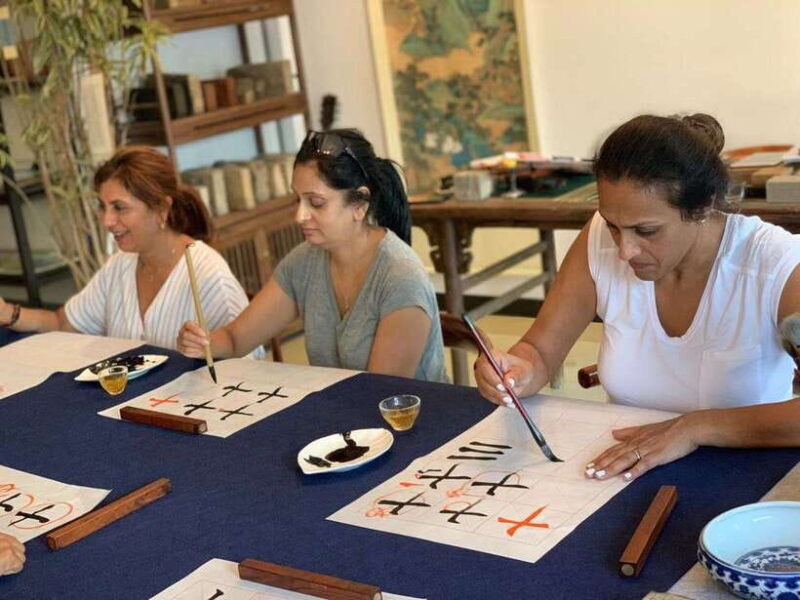 Tai Chi plus Chinese Calligraphy Learning Class - Key Points