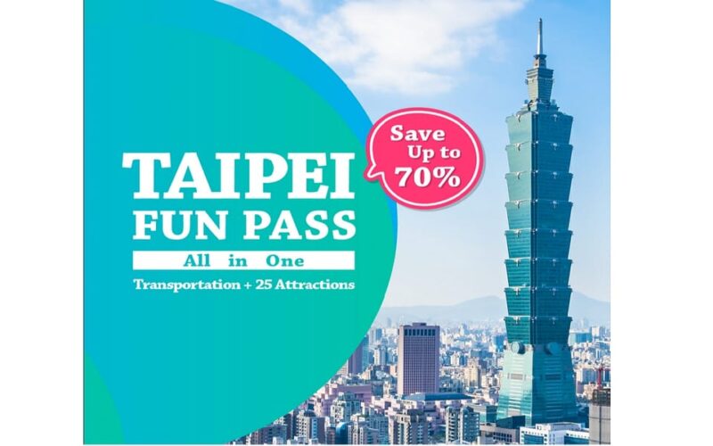 Taipei Unlimited Fun Pass 30+ Attractions, Transports & More - Included Attractions