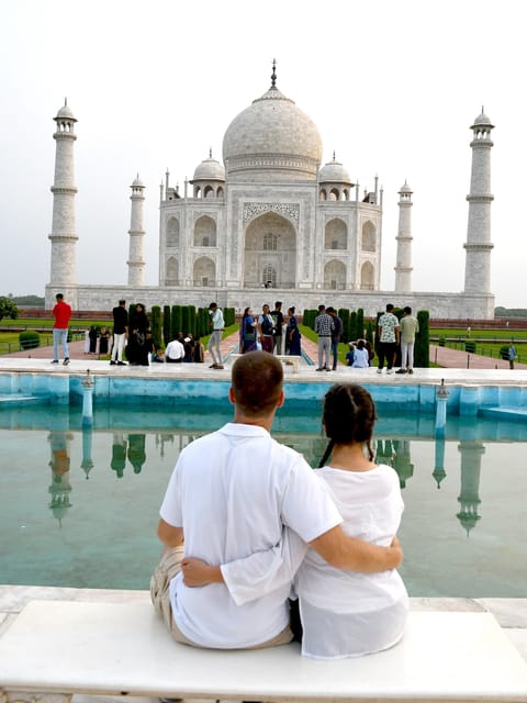 Taj Mahal and Agra Private Guided Day Tour by Car From Delhi - Transportation and Accessibility