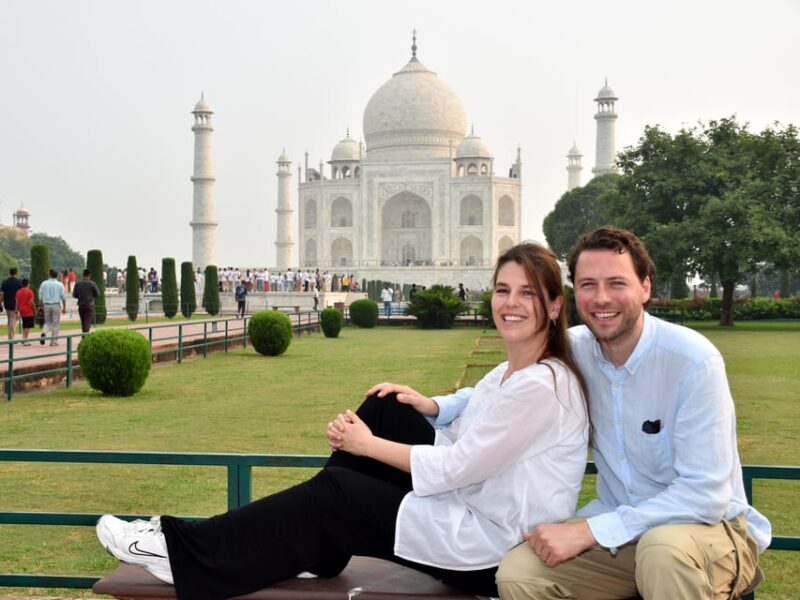 Taj Mahal and Agra Private Guided Day Tour by Car From Delhi - Guided Experience