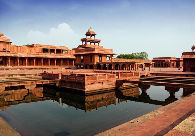 Taj Mahal Sunrise and Sunset Tour From Delhi With Fatehpur Sikri - Itinerary Overview