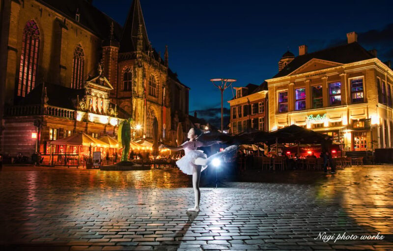 Take photographs of advertising posters with family photos - An Unconventional Photo Adventure in North Holland