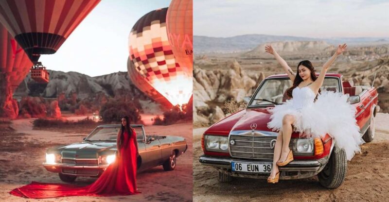 Taking Photos With a Classic Car in Cappadocia - Highlights of the Tour