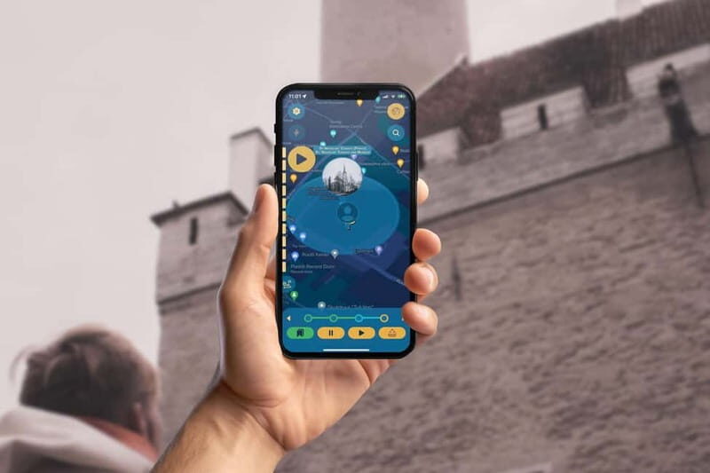 Tales of Reval Walking Tour with Smartphone App - Visualizing the Tour