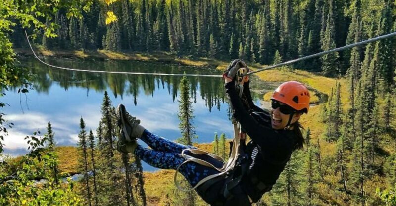 Talkeetna: Denali Zipline Tours - The Educational Element and Scenery