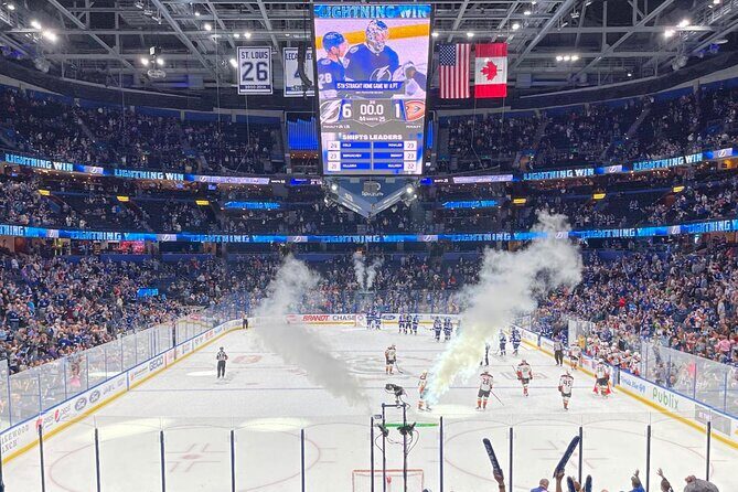 Tampa Bay Lightning Ice Hockey Game at Amalie Arena - Why Consider the Tampa Bay Lightning Game Tour?