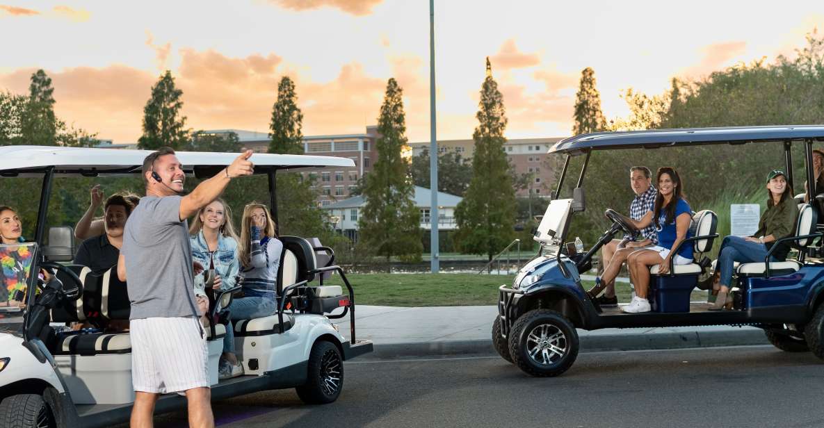 Tampa: Guided City Tour in Deluxe Street Golf Cart - Inclusions