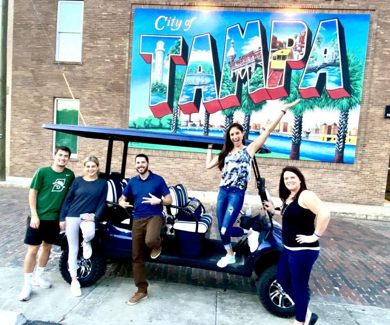 Tampa: Guided City Tour in Deluxe Street Golf Cart - Iconic Landmarks