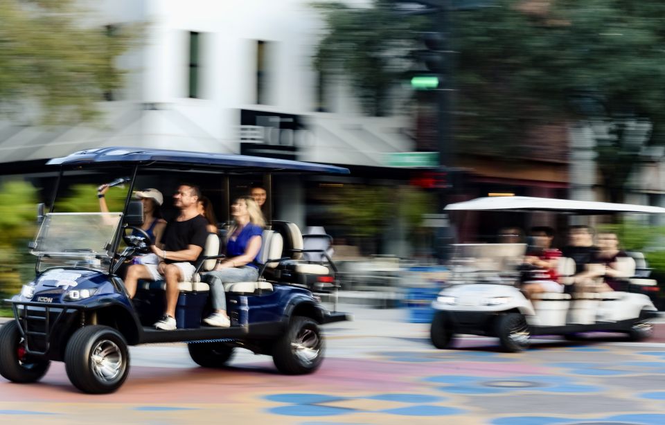 Tampa: Guided City Tour in Deluxe Street Golf Cart - Eco-friendly Exploration