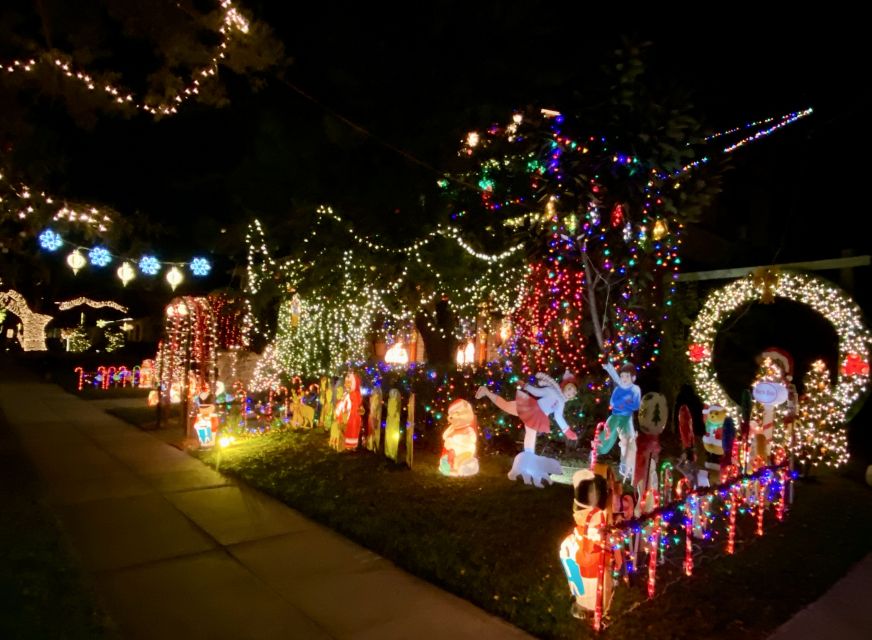 Tampa: Night of Lights Tour by Electric Golf Cart - Key Points
