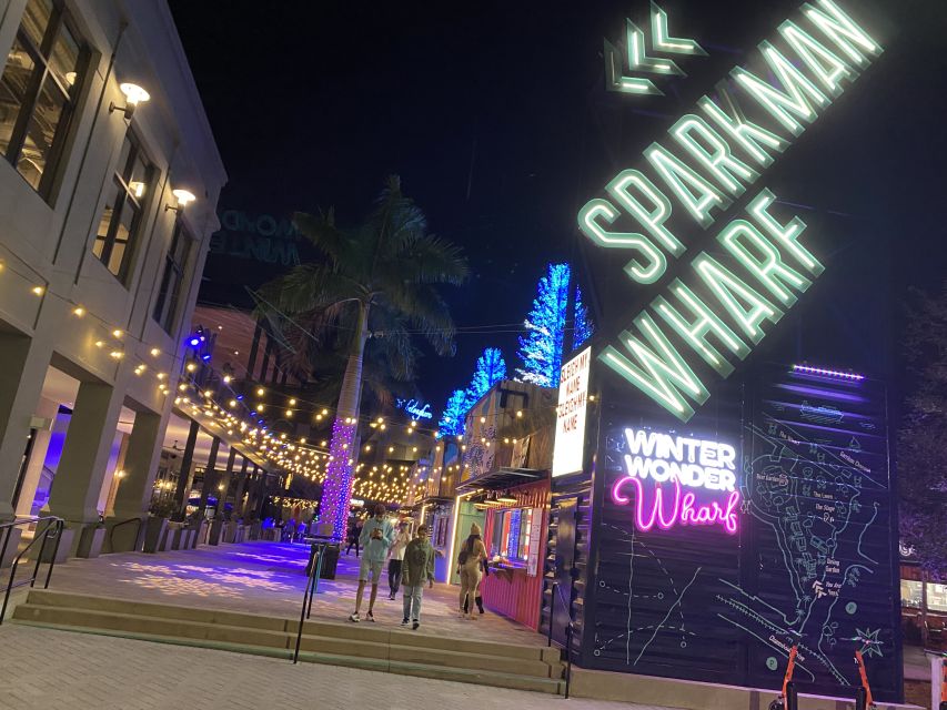 Tampa: Night of Lights Tour by Electric Golf Cart - Tour Duration and Guide