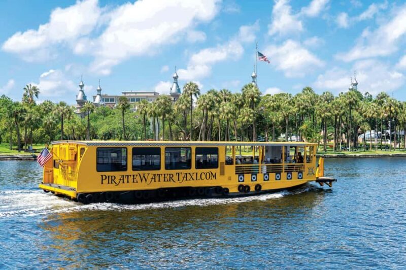 Tampa: Pirate Water Taxi Hop-On Hop-Off Tour - The Stops in Detail