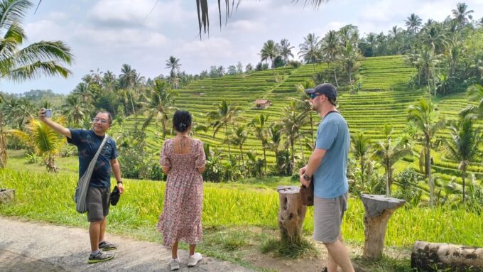 TANAH LOT, JATI LUWIH, BERATAN TEMPLE, BANYUMALA WATERFALL - Jatiluwih Rice Terrace