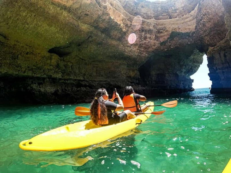 Tandem Kayak Hire - Exploring the Algarve Coastline by Tandem Kayak