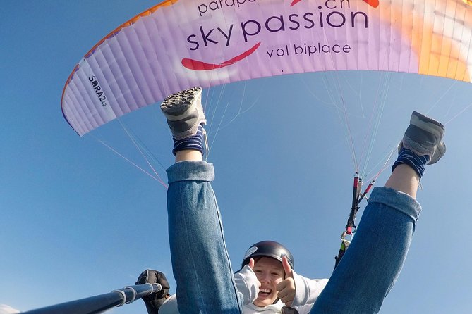 Tandem Paragliding Experience From Sonchaux  - Switzerland - Whats Included in the Tour