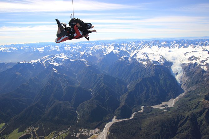 Tandem Skydive 13,000ft From Franz Josef - Accessibility Information