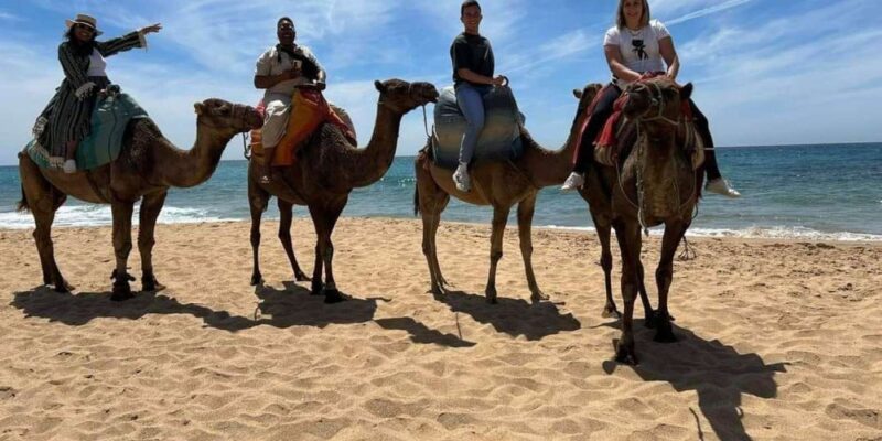 Tangier Sunset: Camel Ride, Hercules Caves & Tea Experience - Cultural Immersion and Experiences