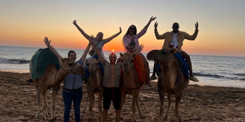 Tangier: Sunset, Tea, Sweets, Camel Ride, and Hercules Caves - Indulging in Moroccan Tea and Sweets