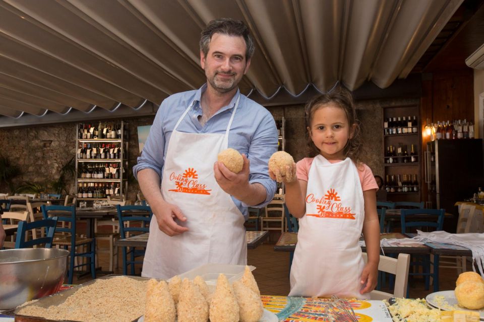 Taormina: Arancino Making Class - Class Inclusions