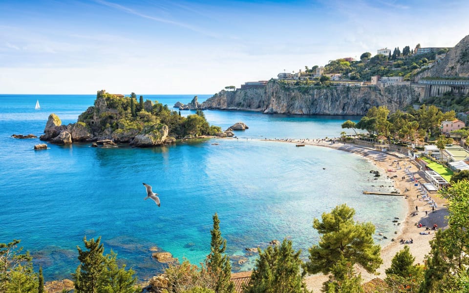 TAORMINA: BOAT TOUR OF ISOLABELLA WITH APERITIF - Key Points
