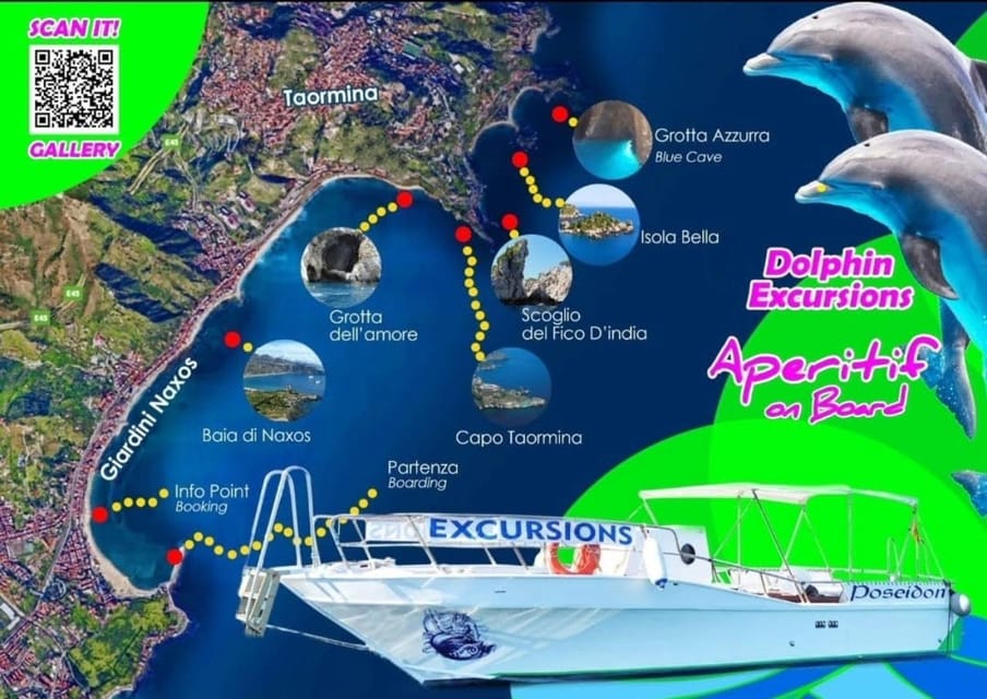 Taormina Giardini Naxos: Boat Tour With Aperitif & Snorkeling - Tour Overview