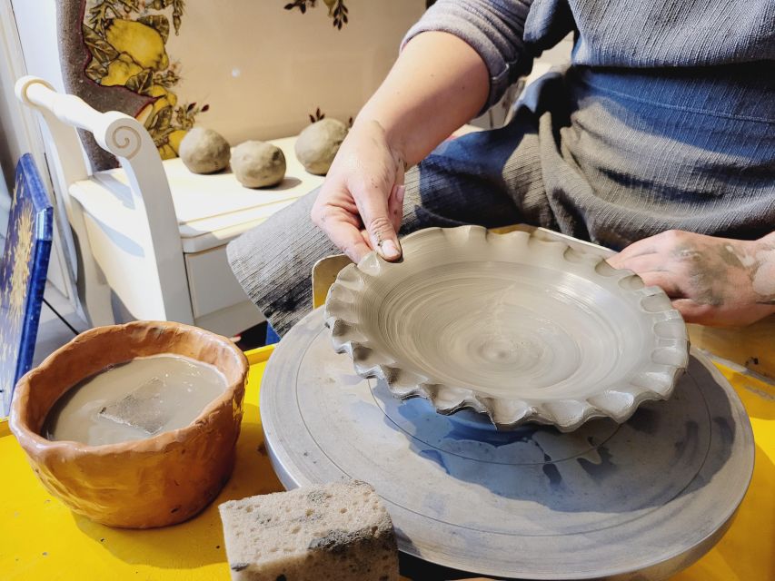 Taormina: Giardini Naxos Ceramic Wheel Experience - Duration and Language Options
