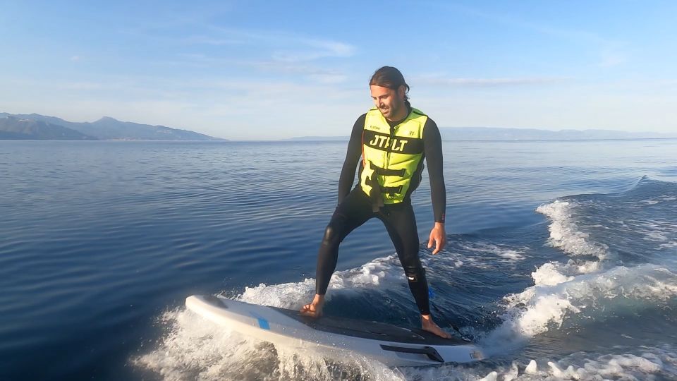 Taormina - Giardini Naxos Electric Jetsurfing Boat Trip - Key Points
