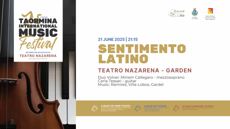 Taormina International Music Festival 2025 - Getting There
