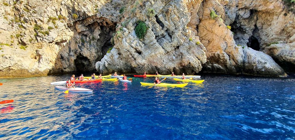Taormina: Kayak Coastal Tour to Isola Bella and Blue Grotto - What to Expect