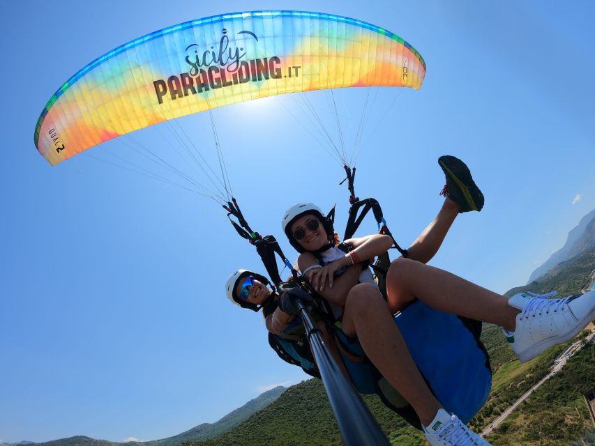 Taormina: Paragliding Tour With Instructor and Gopro Video - Coastal Landscapes From Above