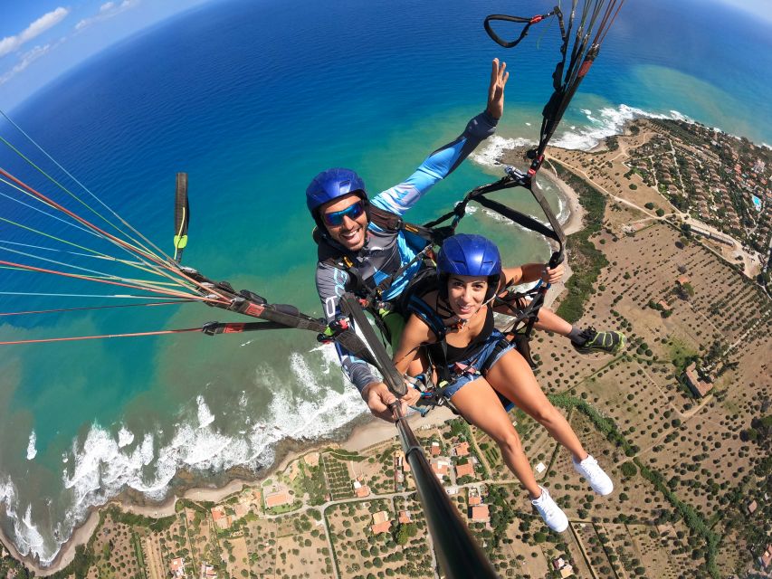 Taormina: Paragliding Tour With Instructor and Gopro Video - Qualified Instructor-Led Paragliding Experience