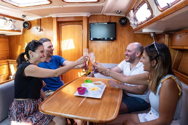 Taormina: Sailing boat tour with aperitif included - What’s Included and What’s Not