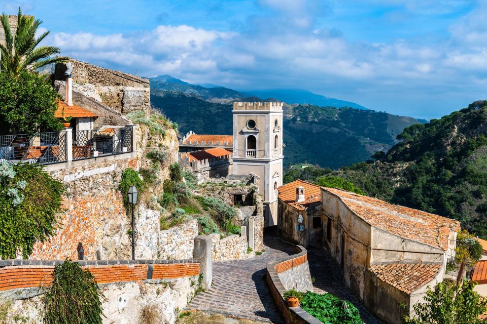 Taormina & Savoca From Catania on the Ways of the Godfather - Admiring the Coastal Landscape